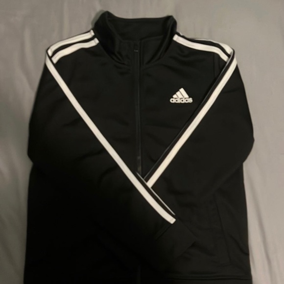 adidas Other - Boys black adidas track jacket, size 12/14